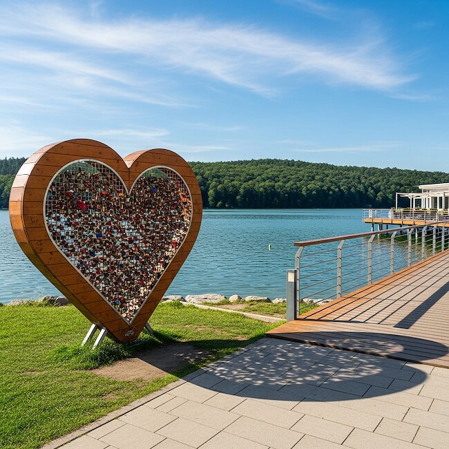 Urlaub in Schleswig-Holsstein an der Diekseepromenade in Malente