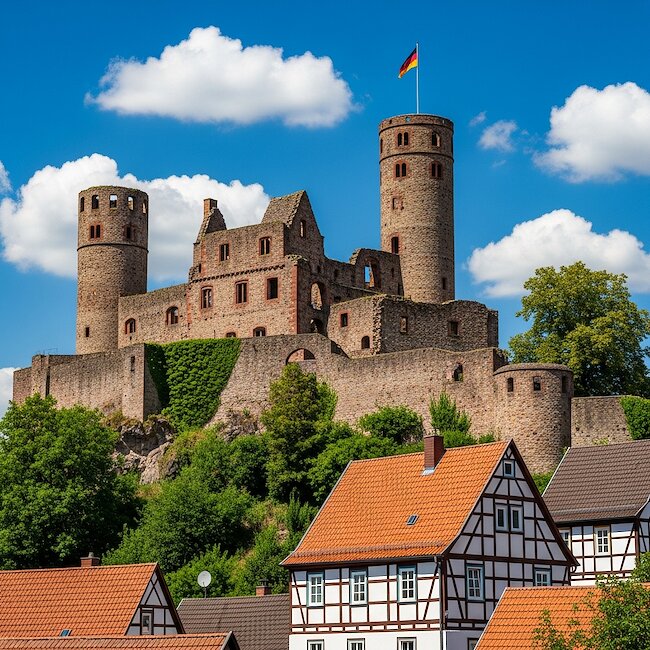 Burg Hanstein bei Bornhagen