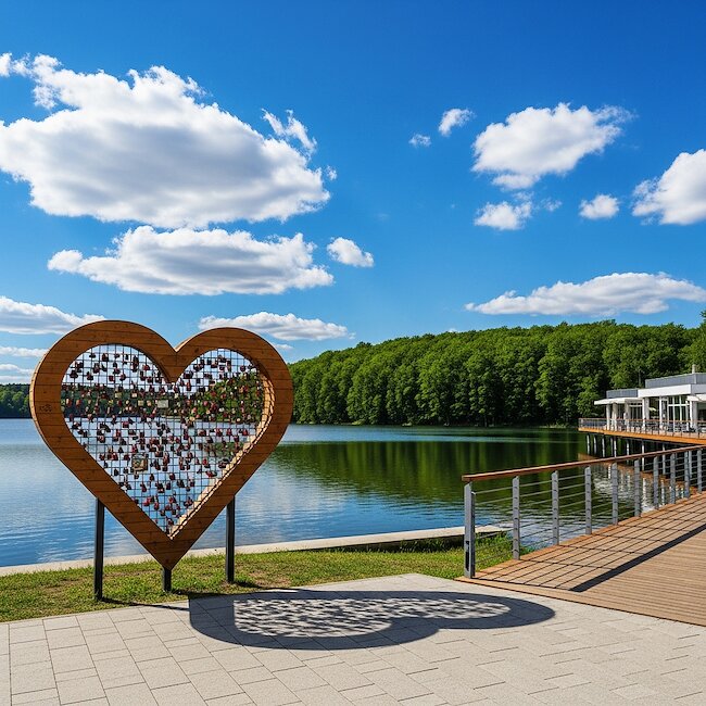 Urlaub in Schleswig-Holsstein an der Diekseepromenade in Malente