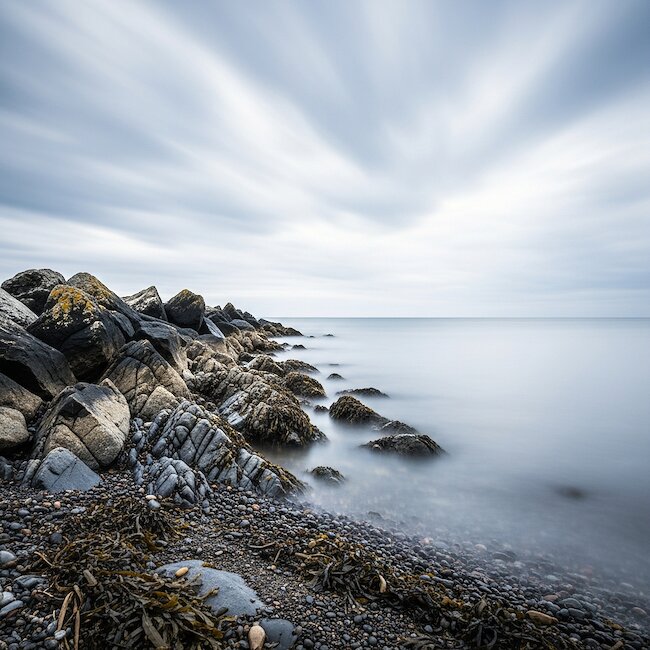 Blick auf die Ostsee bei Sierksdorf