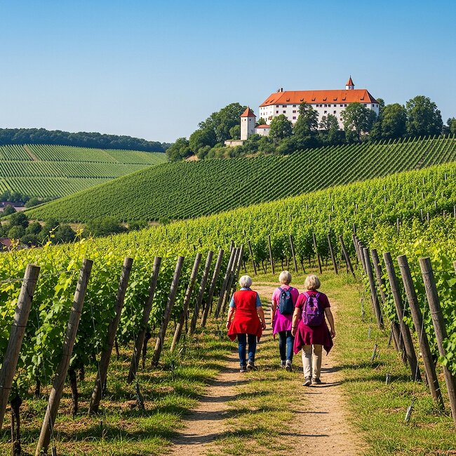 Schloss Staufenberg bei Durbach im Schwarzwald