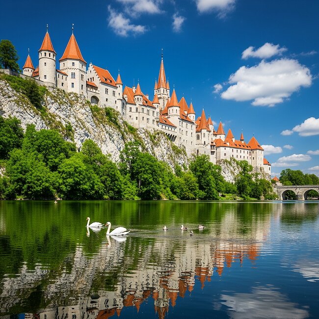 Schloss Sigmaringen in Baden-Württemberg
