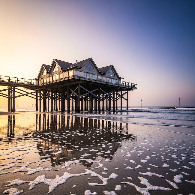 Strand von St. Peter-Ording Strand von St. Peter-Ording