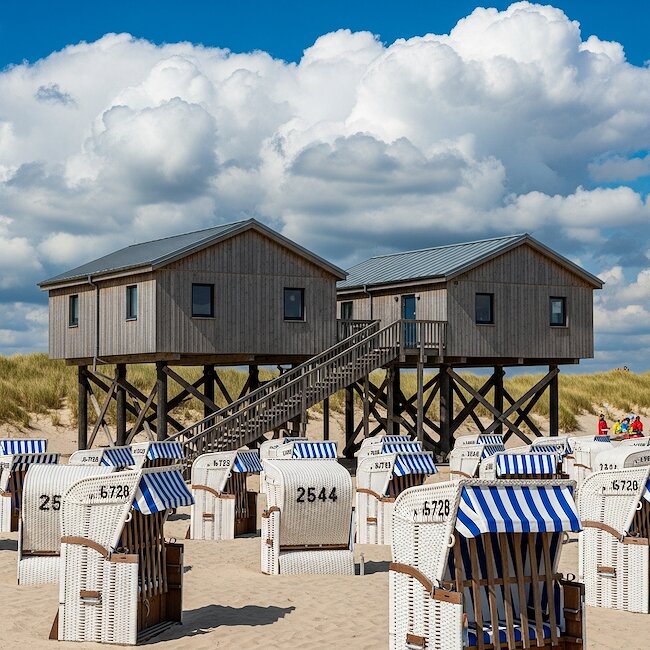 Ferienwohnugen und Ferienhäuser in Schleswig-Holstein für Ihren Urlaub in St. Peter Ording