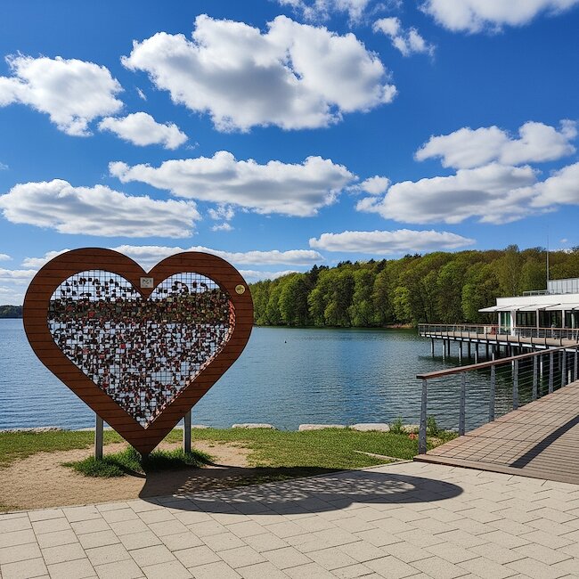 Urlaub in Schleswig-Holsstein an der Diekseepromenade in Malente