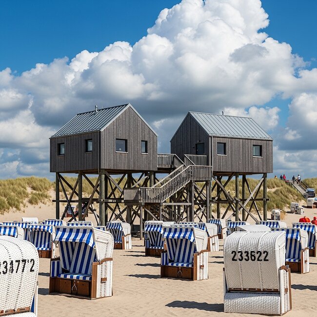 Ferienwohnugen und Ferienhäuser in Schleswig-Holstein für Ihren Urlaub in St. Peter Ording