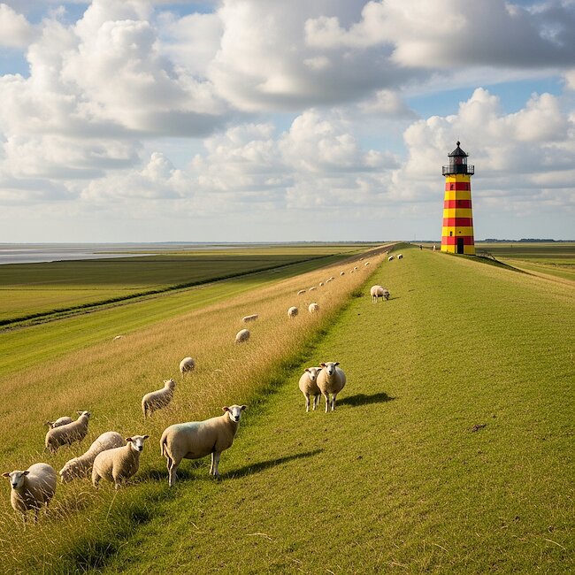 Ferienwohnungen und Ferienhäuser in Krummhörn