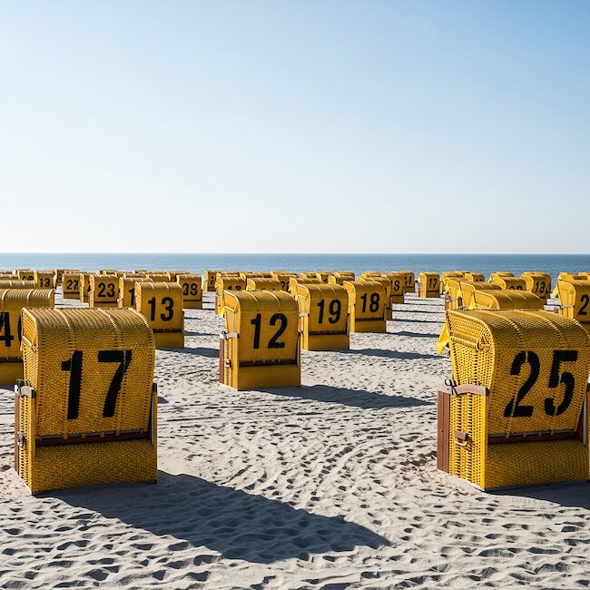 Nordseestrand in Cuxhaven-Duhnen