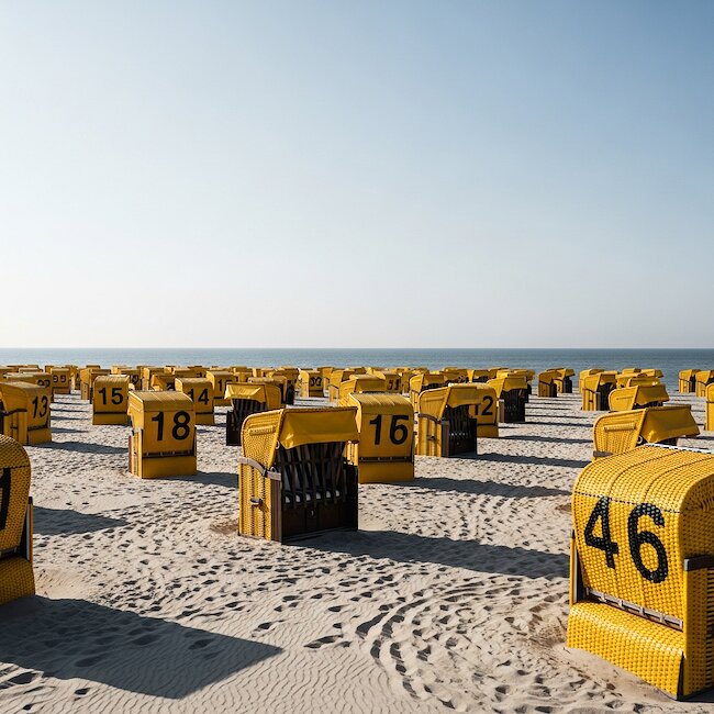 Nordseestrand in Cuxhaven-Duhnen