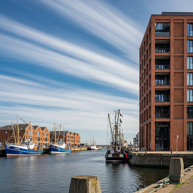 Fischereihafen in Cuxhaven