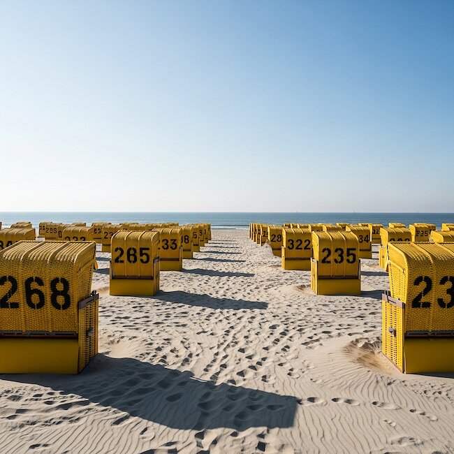 Nordseestrand in Cuxhaven-Duhnen