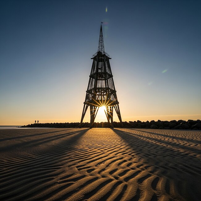 Kugelbake in Cuxhaven Kugelbake in Cuxhaven