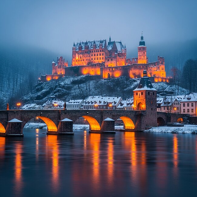 Heidelberg im Winter Heidelberg im Winter