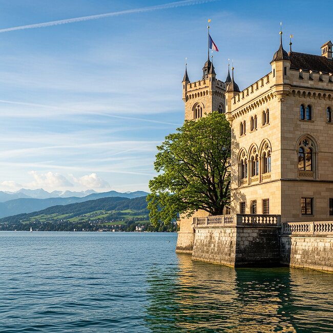 Schloss Montfort in Langenargen am Bodensee Schloss Montfort in Langenargen am Bodensee
