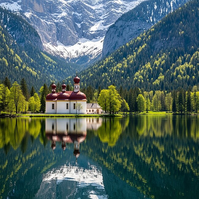 Königssee bei Berchtesgaden Königssee bei Berchtesgaden