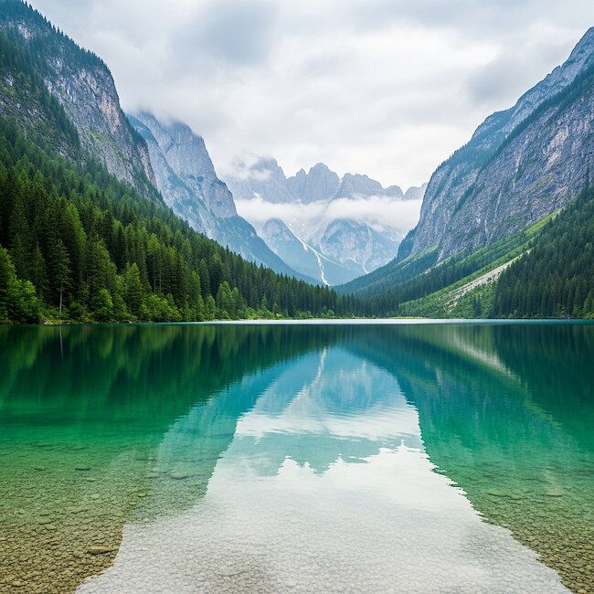 Obersee in Berchtesgaden Obersee in Berchtesgaden