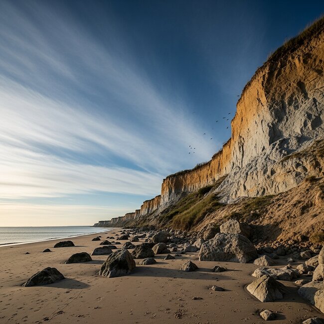 Steilküste auf Fehmarn Steilküste auf Fehmarn