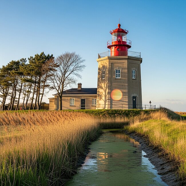 Westermarkelsdorf Leuchtturm auf Fehmarn Westermarkelsdorf Leuchtturm auf Fehmarn