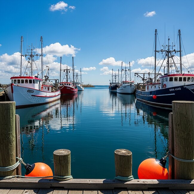 Hafen in Burg auf Fehmarn Hafen in Burg auf Fehmarn