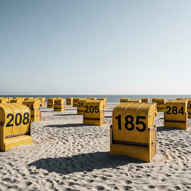 Nordseestrand in Cuxhaven-Duhnen