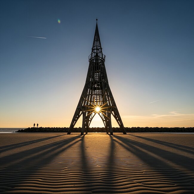 Kugelbake in Cuxhaven Kugelbake in Cuxhaven