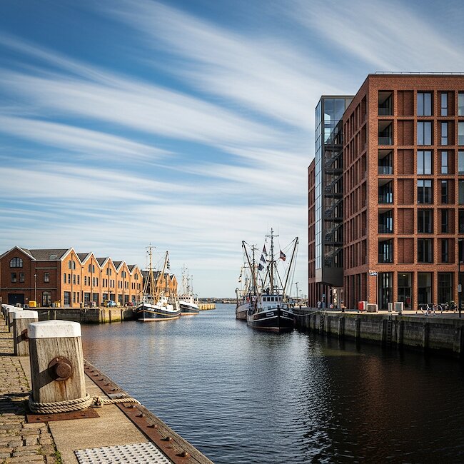 Fischereihafen in Cuxhaven Fischereihafen in Cuxhaven