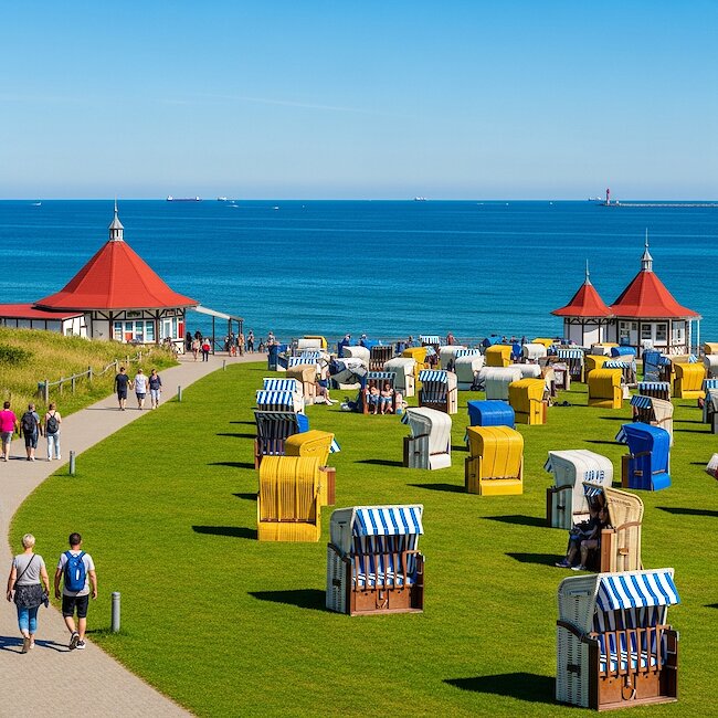 Strand in Cuxhaven Strand in Cuxhaven