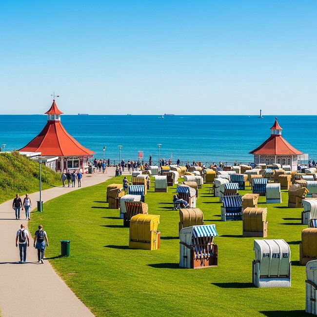 Strand in Cuxhaven Strand in Cuxhaven
