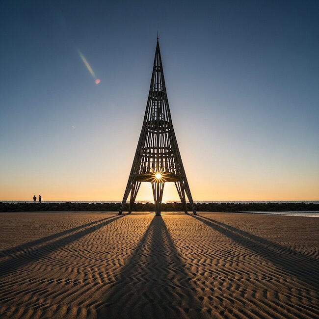 Kugelbake in Cuxhaven Kugelbake in Cuxhaven