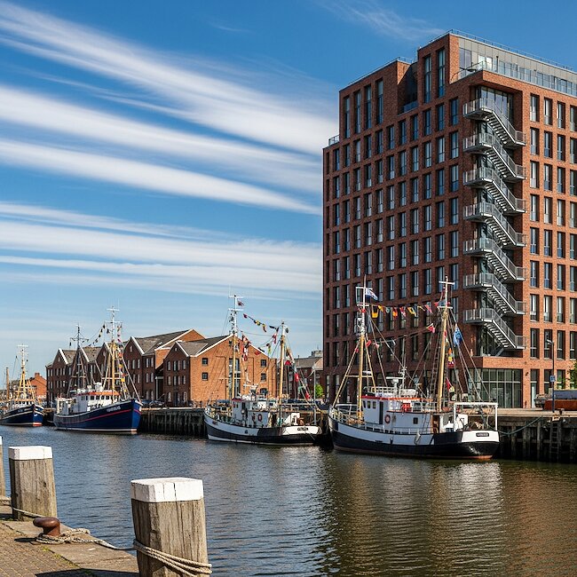 Fischereihafen in Cuxhaven Fischereihafen in Cuxhaven