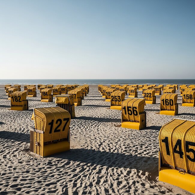 Nordseestrand in Cuxhaven-Duhnen