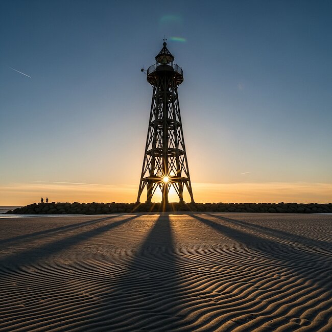 Kugelbake in Cuxhaven Kugelbake in Cuxhaven