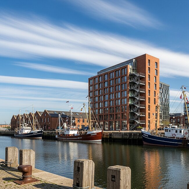 Fischereihafen in Cuxhaven