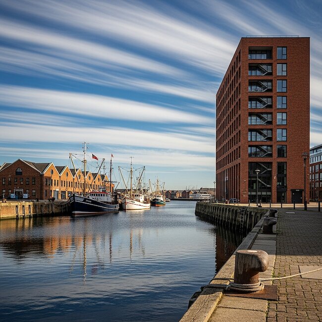 Fischereihafen in Cuxhaven