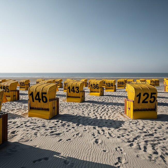 Nordseestrand in Cuxhaven-Duhnen