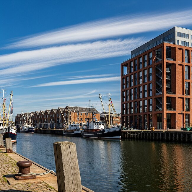 Fischereihafen in Cuxhaven