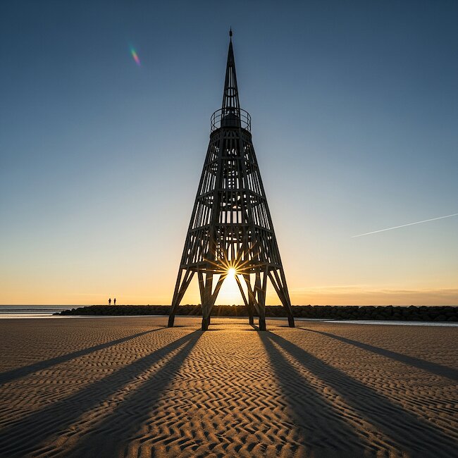 Kugelbake in Cuxhaven Kugelbake in Cuxhaven