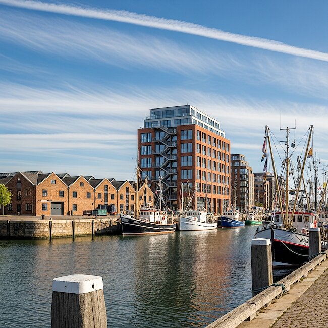 Fischereihafen in Cuxhaven Fischereihafen in Cuxhaven