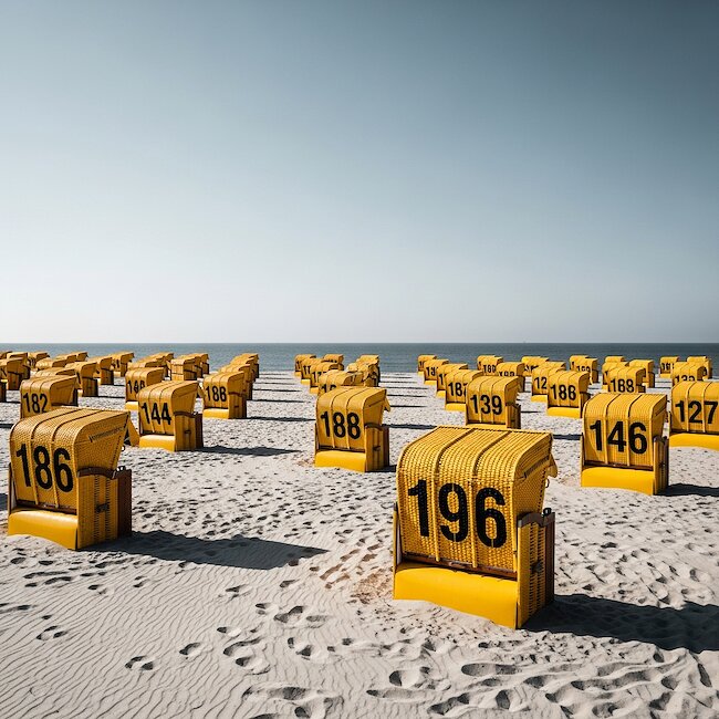 Nordseestrand in Cuxhaven-Duhnen