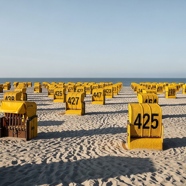 Nordseestrand in Cuxhaven-Duhnen