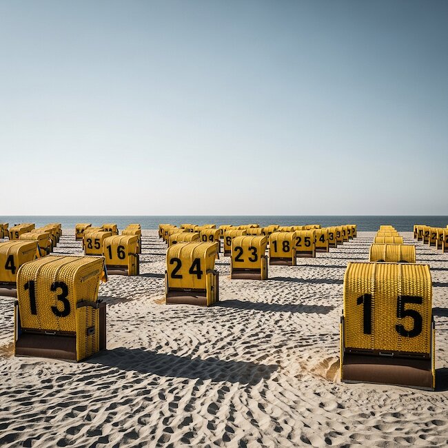 Nordseestrand in Cuxhaven-Duhnen