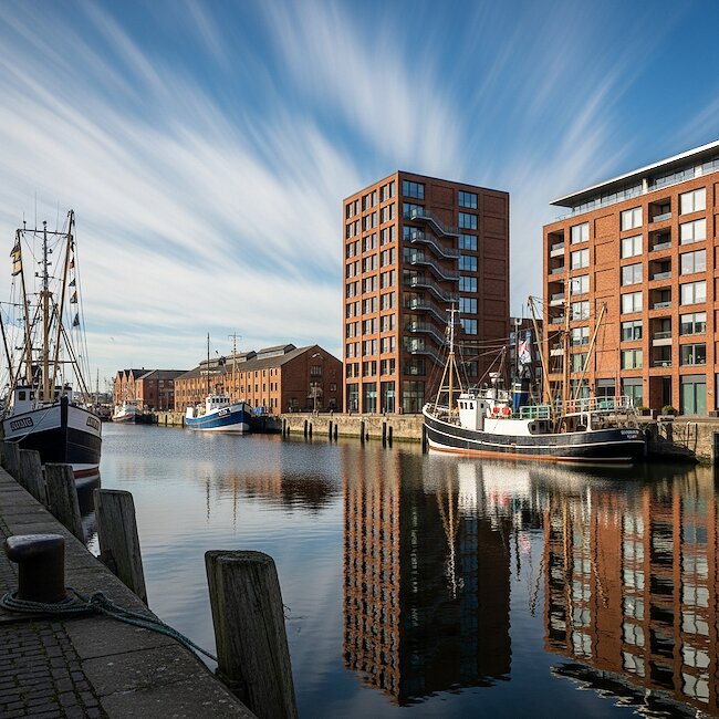 Fischereihafen in Cuxhaven