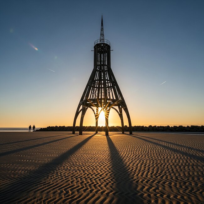 Kugelbake in Cuxhaven Kugelbake in Cuxhaven