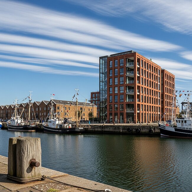 Fischereihafen in Cuxhaven Fischereihafen in Cuxhaven