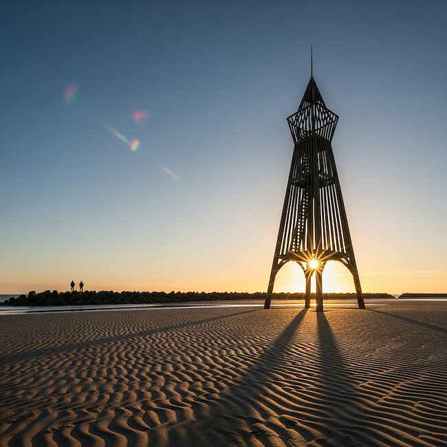 Kugelbake in Cuxhaven Kugelbake in Cuxhaven