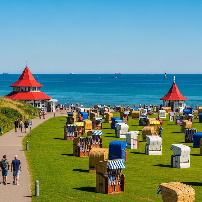 Strand in Cuxhaven Strand in Cuxhaven