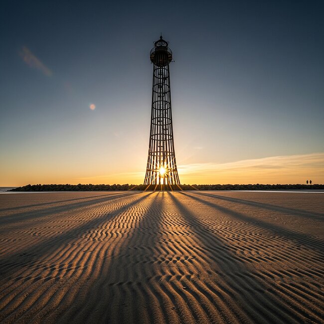 Kugelbake in Cuxhaven Kugelbake in Cuxhaven