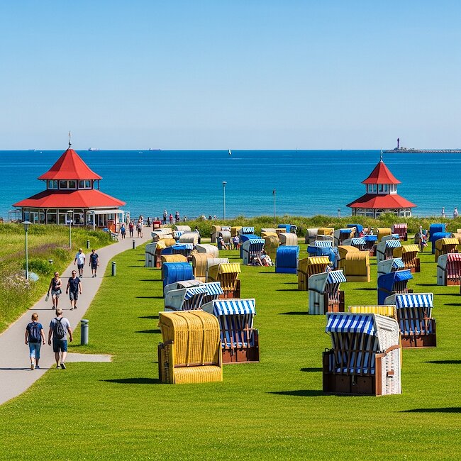 Strand in Cuxhaven Strand in Cuxhaven