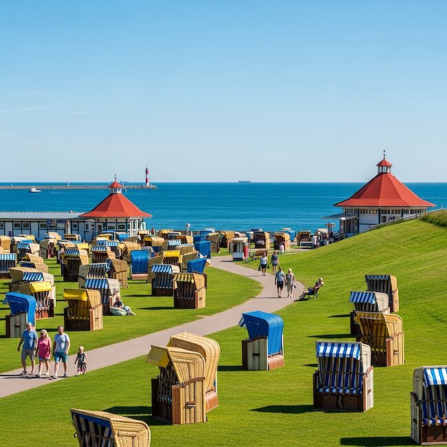 Strand in Cuxhaven Strand in Cuxhaven