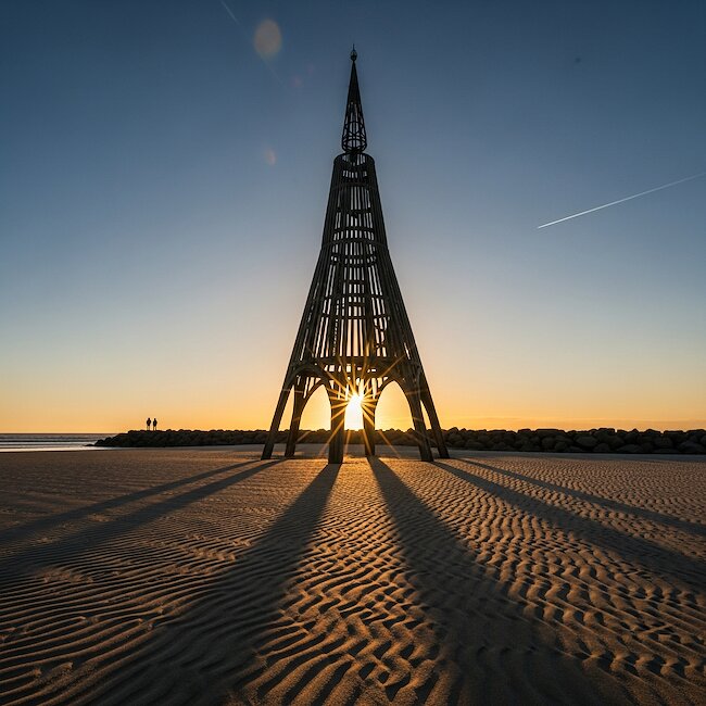 Kugelbake in Cuxhaven Kugelbake in Cuxhaven